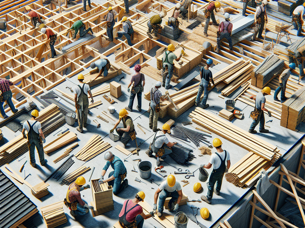 Jakie są etapy budowania dachu?