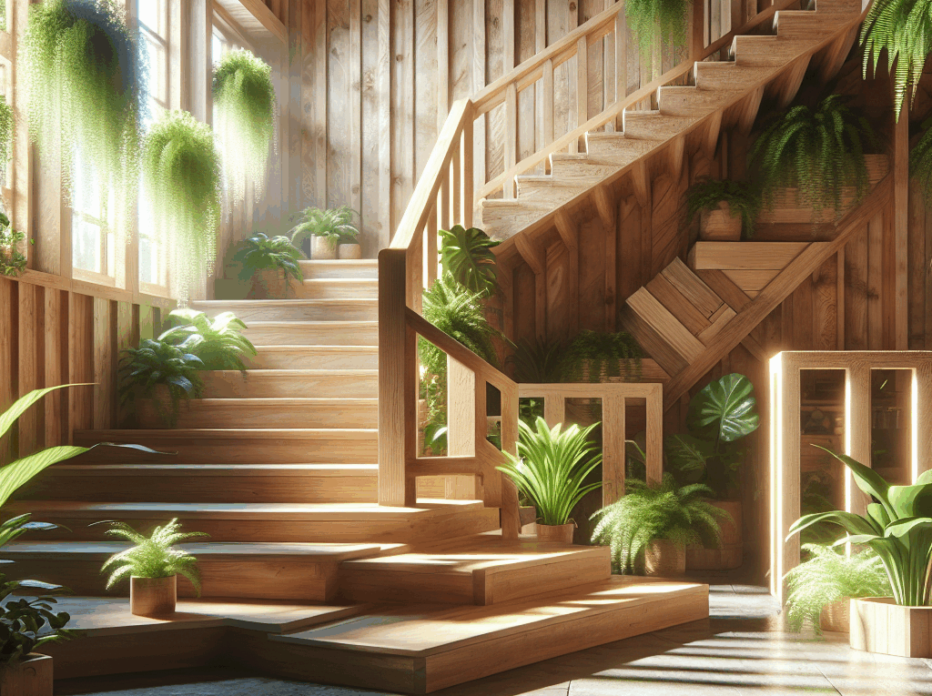 Schody drewniane – ponadczasowy urok natury w Twoim wnętrzu