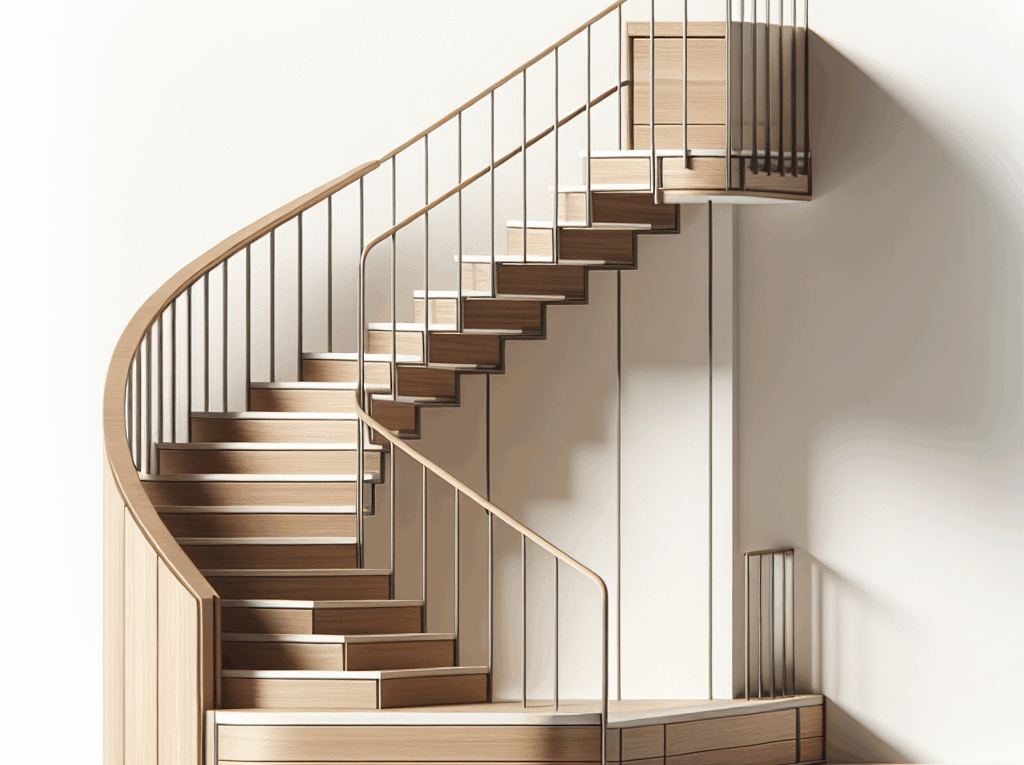 Schody z dolnym zabiegiem – funkcjonalność i oszczędność miejsca w jednym