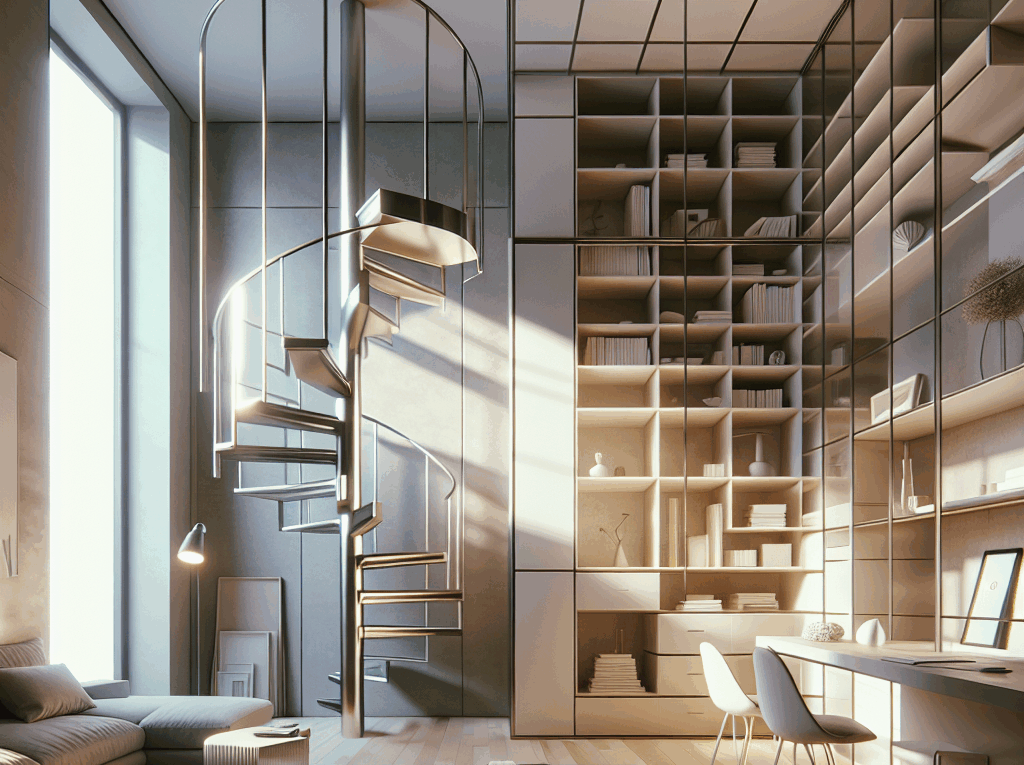 Schody zabiegowe – oszczędność miejsca i wygoda użytkowania