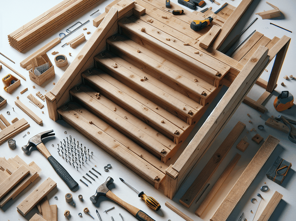 Schody drewniane do samodzielnego montażu: praktyczne rozwiązanie dla budujących i remontujących